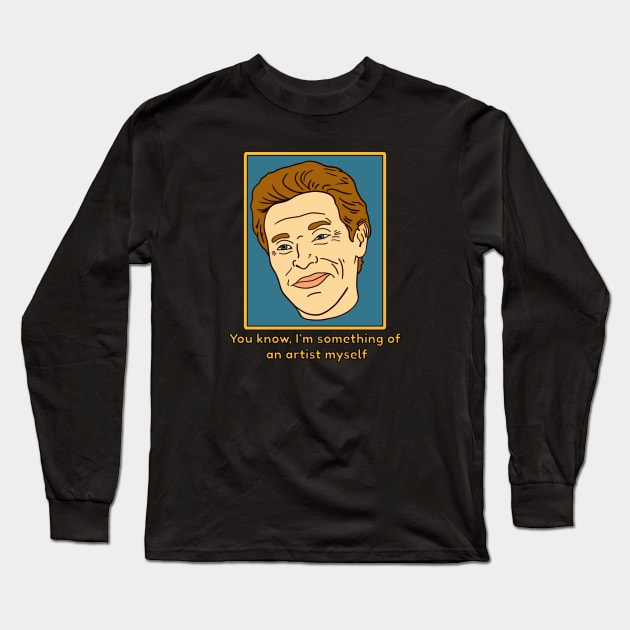 Willem Dafoe Spiderman Long Sleeve T-Shirt by unexaminedlife